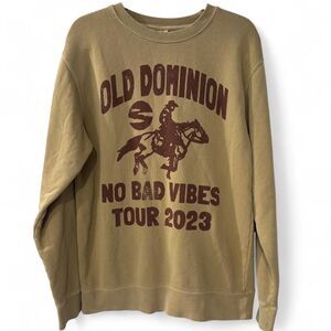 Unbranded Women's Tan and Brown Sweatshirt